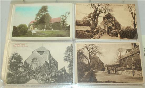 Kingston Buci, Southwick, Portslade and Worthing. An album of 160 postcards,